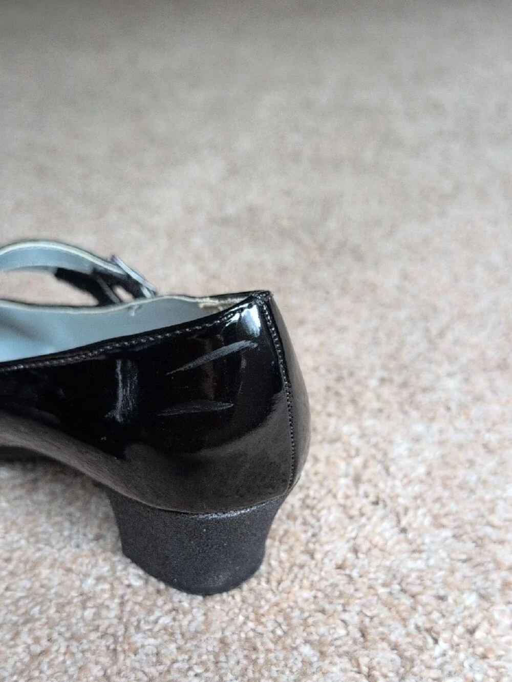 American Eagle Outfitters Kids Mary Janes With Glitter Heels.
